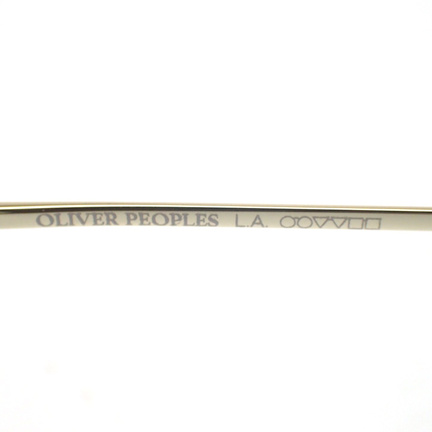 【OLIVER PEOPLES】オリバーピープルズ OV1186 Coleridge ゴールド 47□22