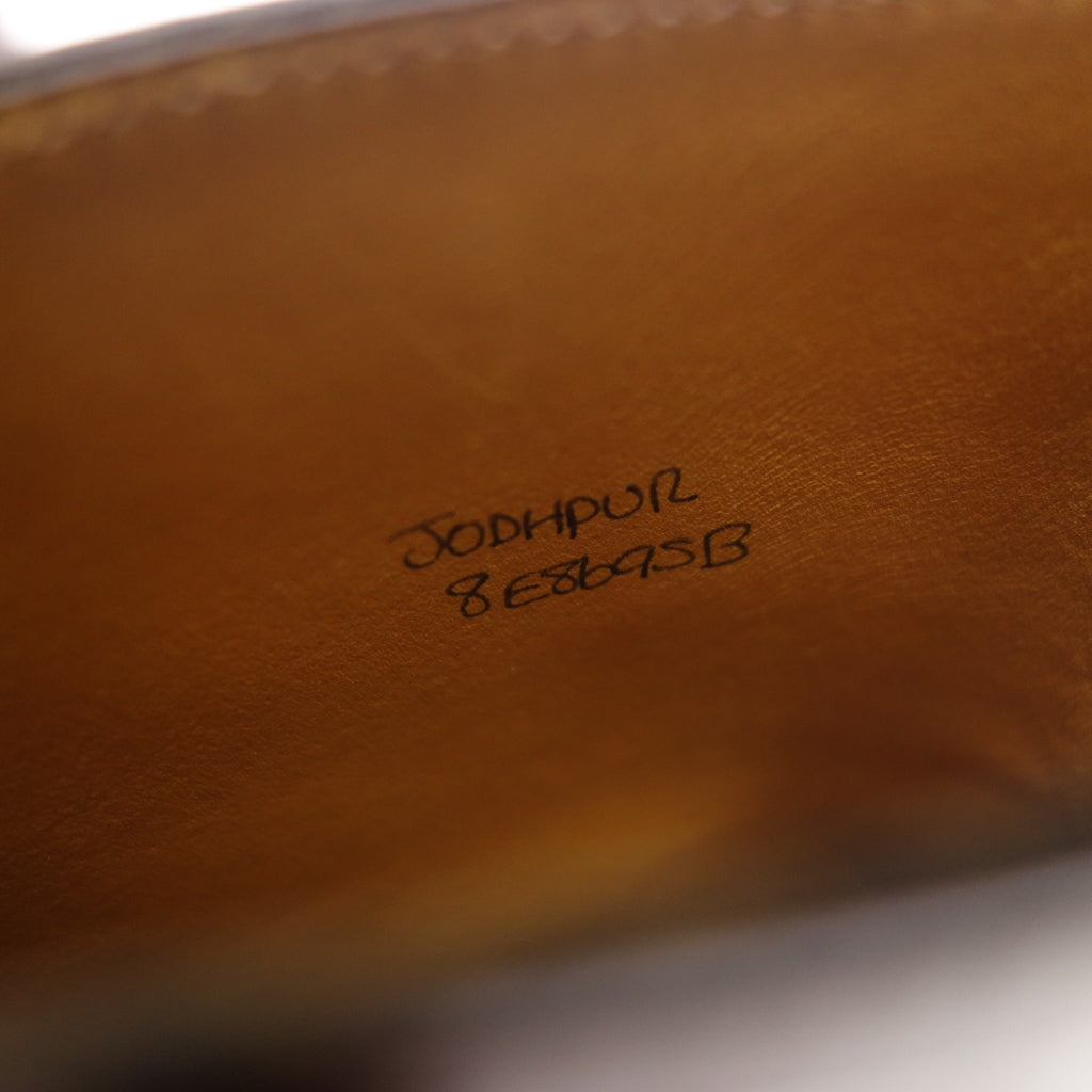 【JOHN LOBB】ジョンロブ JODHPUR ジョッパーブーツ カーフ ブラウン UK8E 8695B