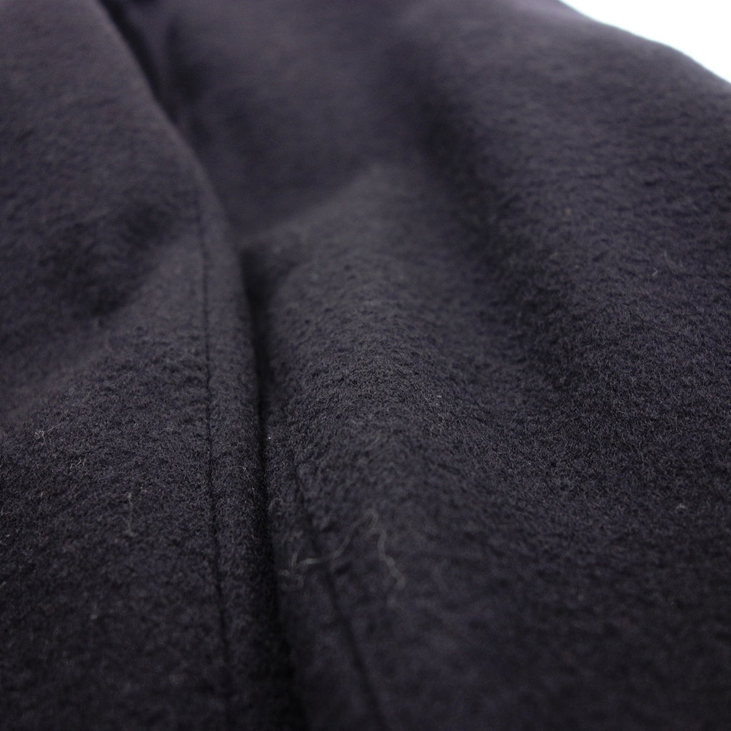 【LARDINI】ラルディーニ ウールフランネルチェスターコート ネイビー サイズ 44