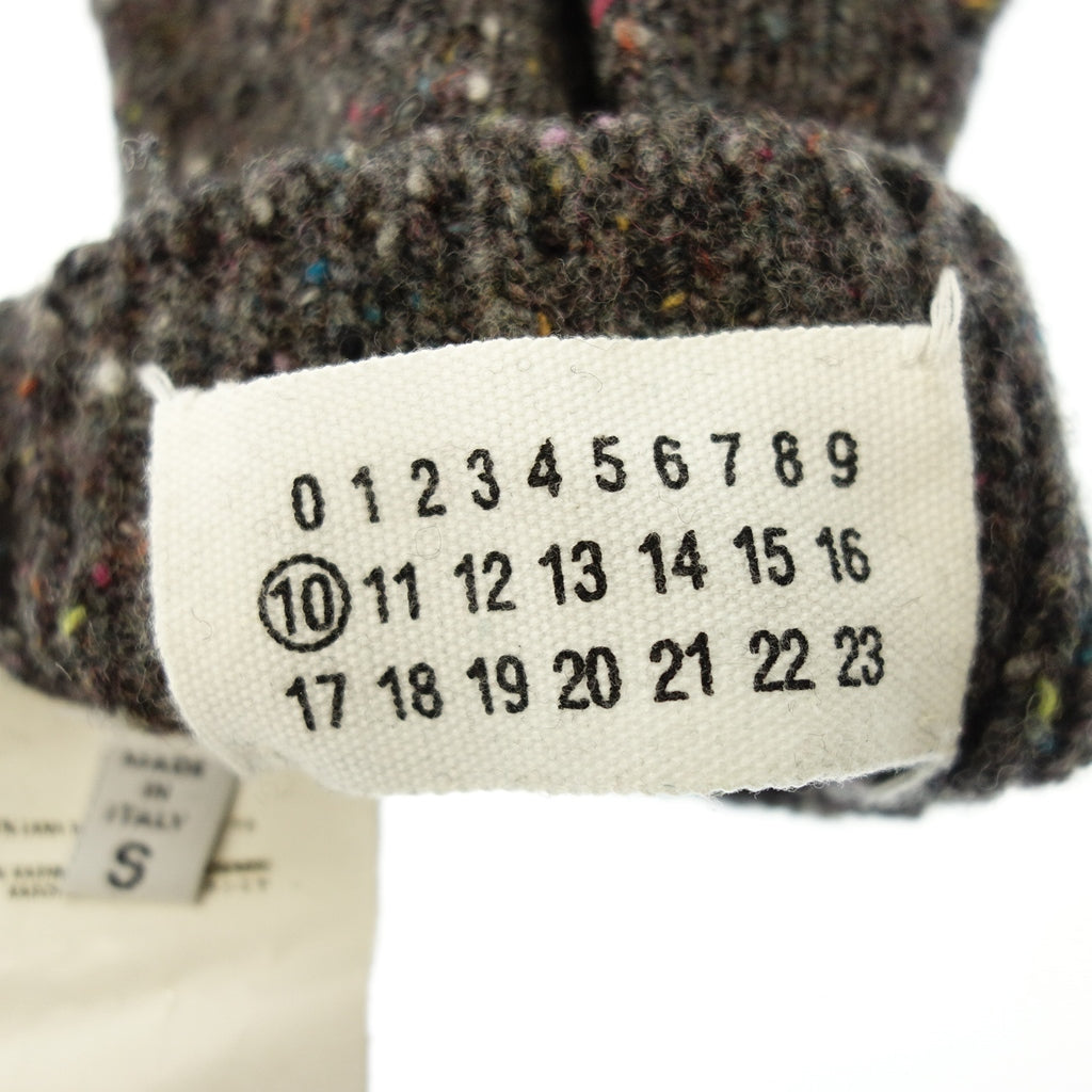 【Maison Margiela】メゾンマルジェラ カシミヤ混ウール手袋 グレー サイズS