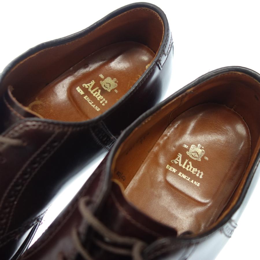 【ALDEN】オールデン 994 コードバン サドルシューズ US9.5D バリーラスト