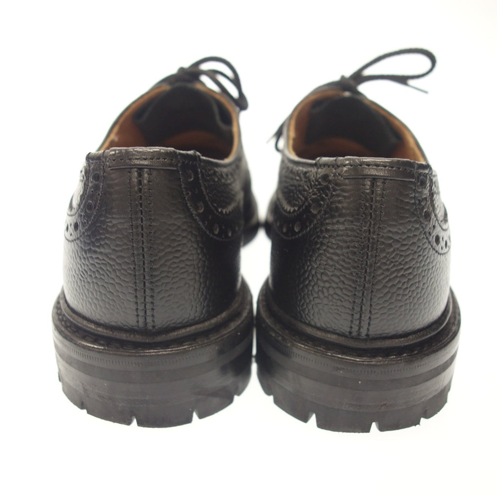【Tricker’s】トリッカーズ イルクリー 3087 フルブローグ グレインレザー ブラック UK7 ILKLEY