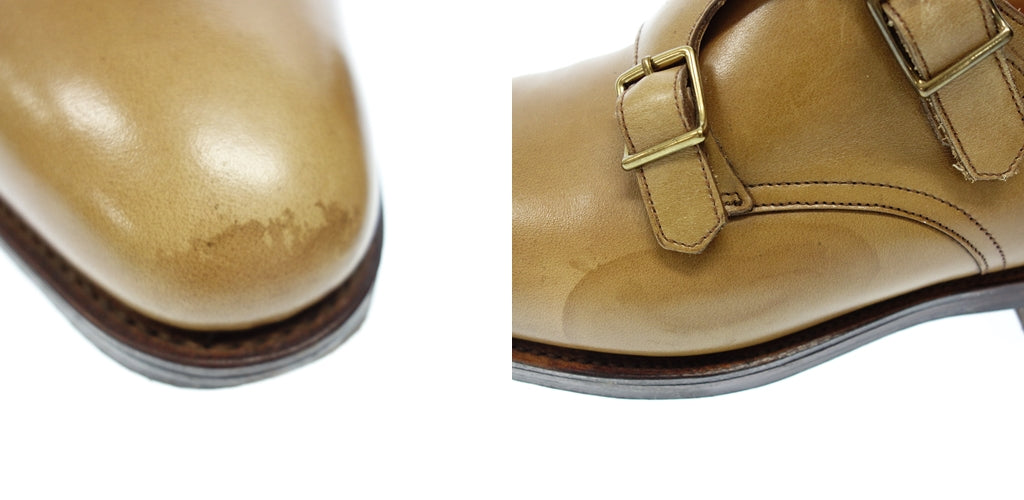 【JOHN LOBB】ジョンロブ ウィリアム ダブルモンクストラップ ライトブラウン サイズ UK7.5E 9795ラスト WILLIAM