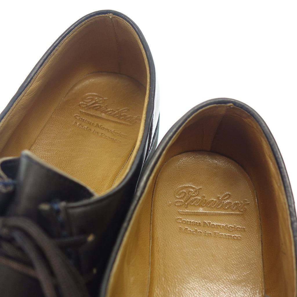 【PARABOOT】パラブーツ ミカエル チロリアンシューズ カーフ ネイビー サイズ 42 ラスト