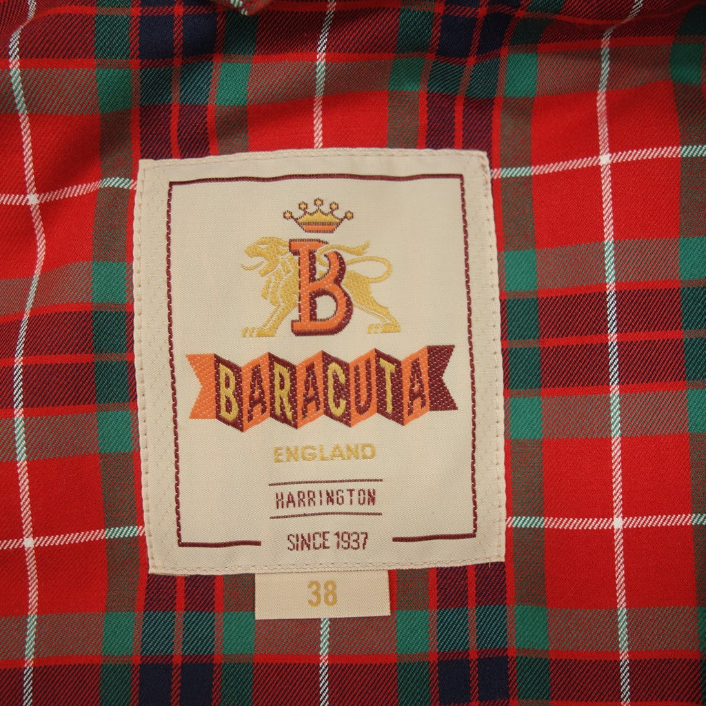 【BARACUTA】バラクータ ハリントンジャケット G9 オーセンティックフィット コーデュロイ ライトブラウン サイズ 38