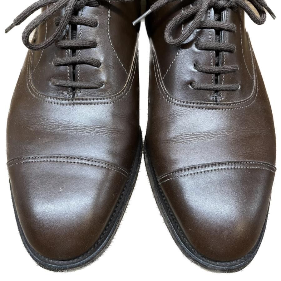 【JOHN LOBB】ジョンロブ CITY ストレートチップ カーフ ブラウン サイズ UK5.5EE 8695ラスト