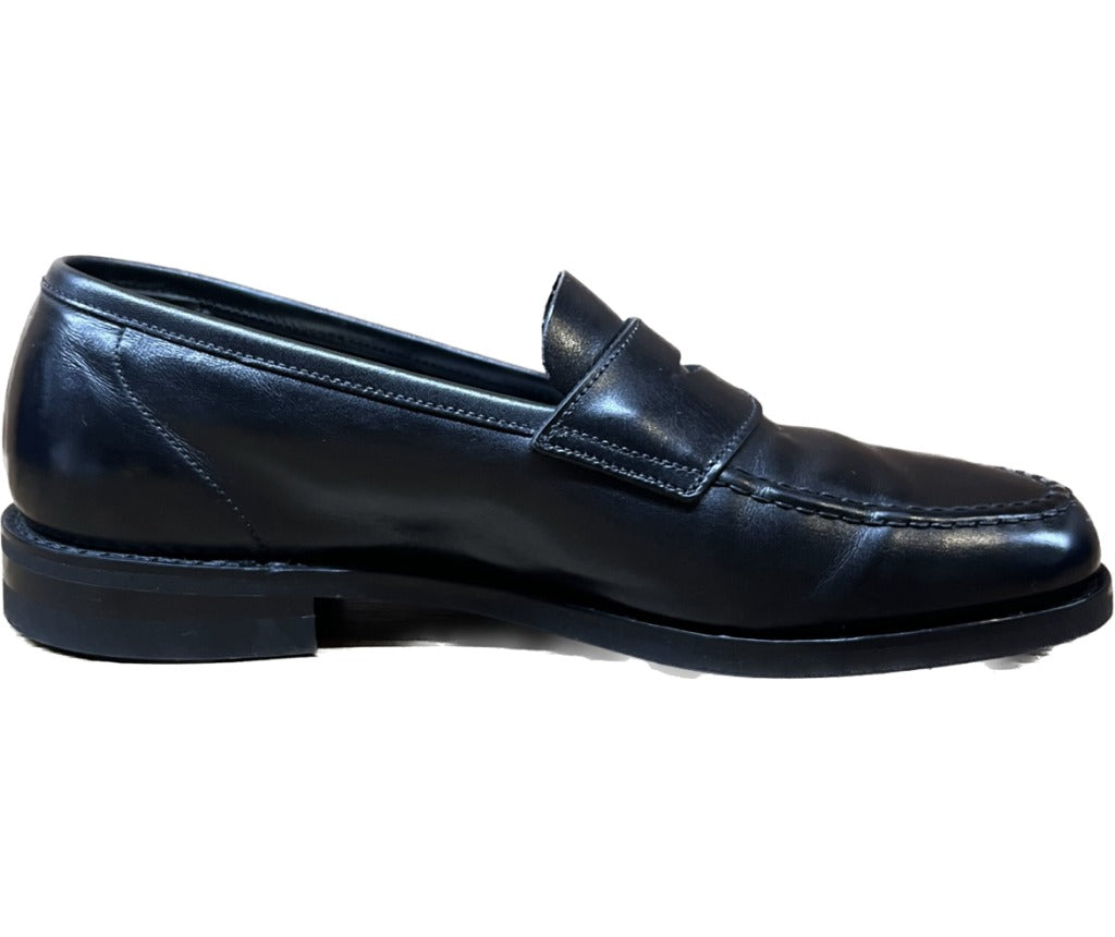 【CROCKETT&JONES】クロケット&ジョーンズ HARVARD コインローファー カーフ ブラック サイズ UK5.5E