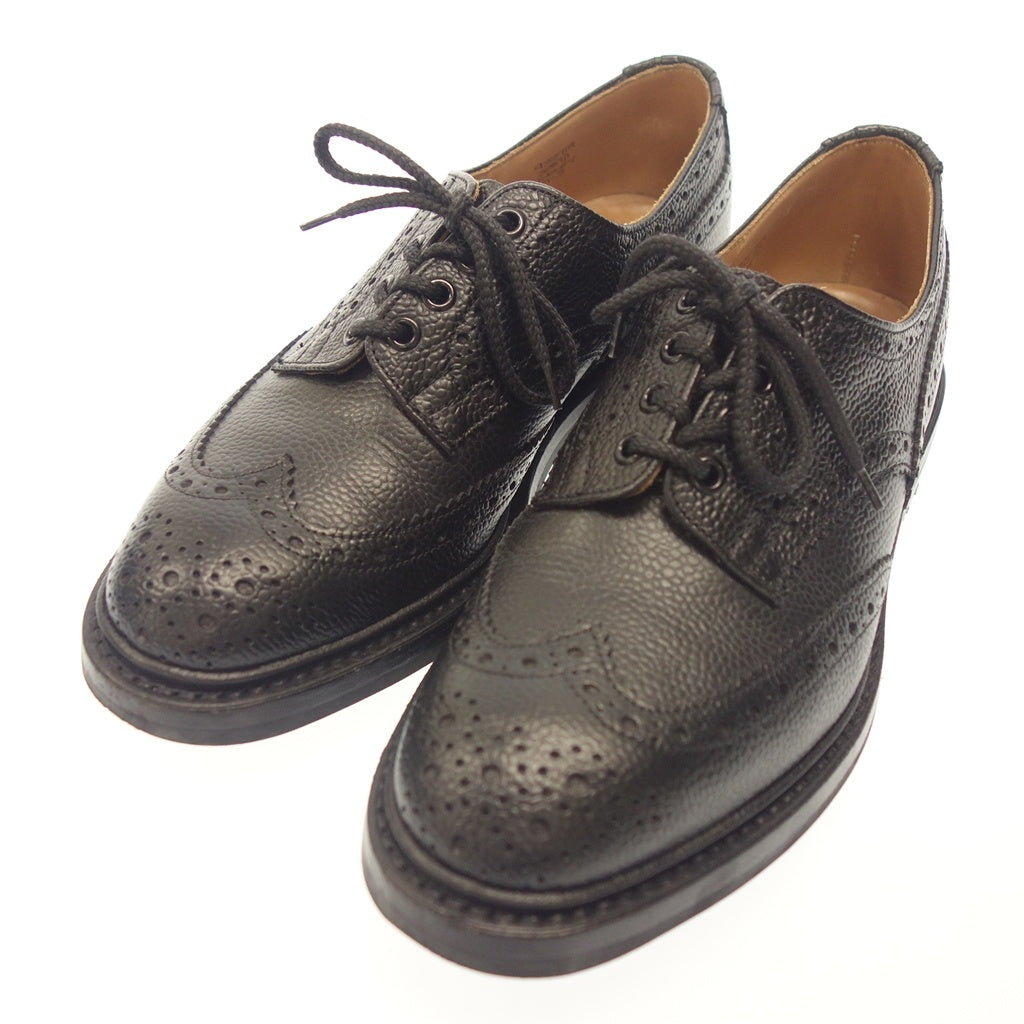 【Tricker’s】トリッカーズ イルクリー 3087 フルブローグ グレインレザー ブラック UK7 ILKLEY