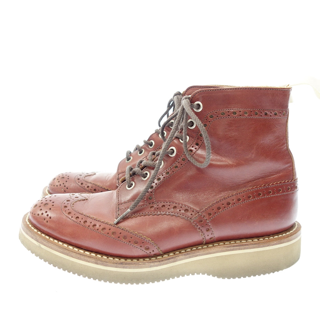 【Tricker’s】トリッカーズ M2508 MALTON カントリーブーツ カーフ 茶系 UK7