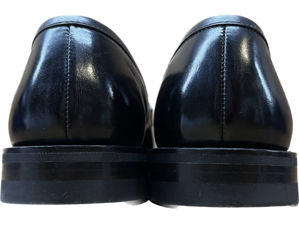 【CROCKETT&JONES】クロケット&ジョーンズ HARVARD コインローファー カーフ ブラック サイズ UK5.5E