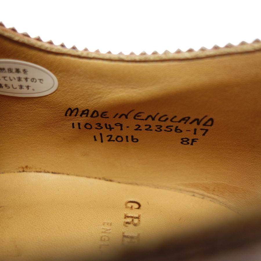 【GRENSON】グレンソン BATH カーフ フルブローグ UK8F