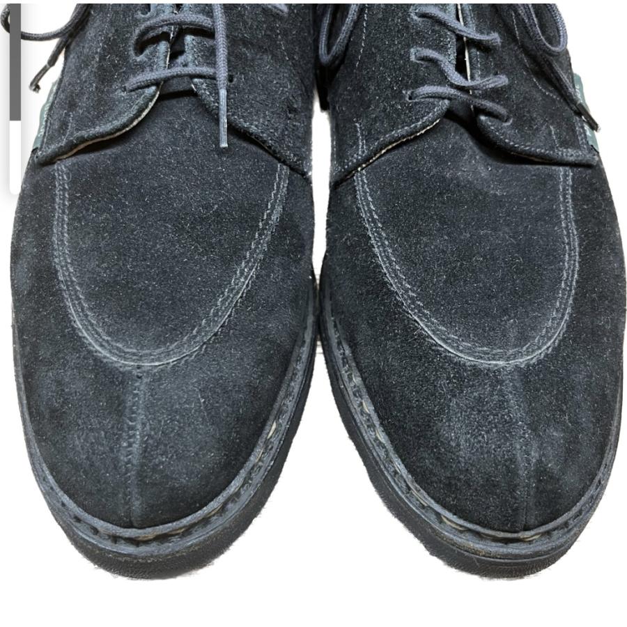 【Paraboot】パラブーツ ヴィンテージ アヴィニョン Uチップ スエード ブラック サイズ UK8 ラスト