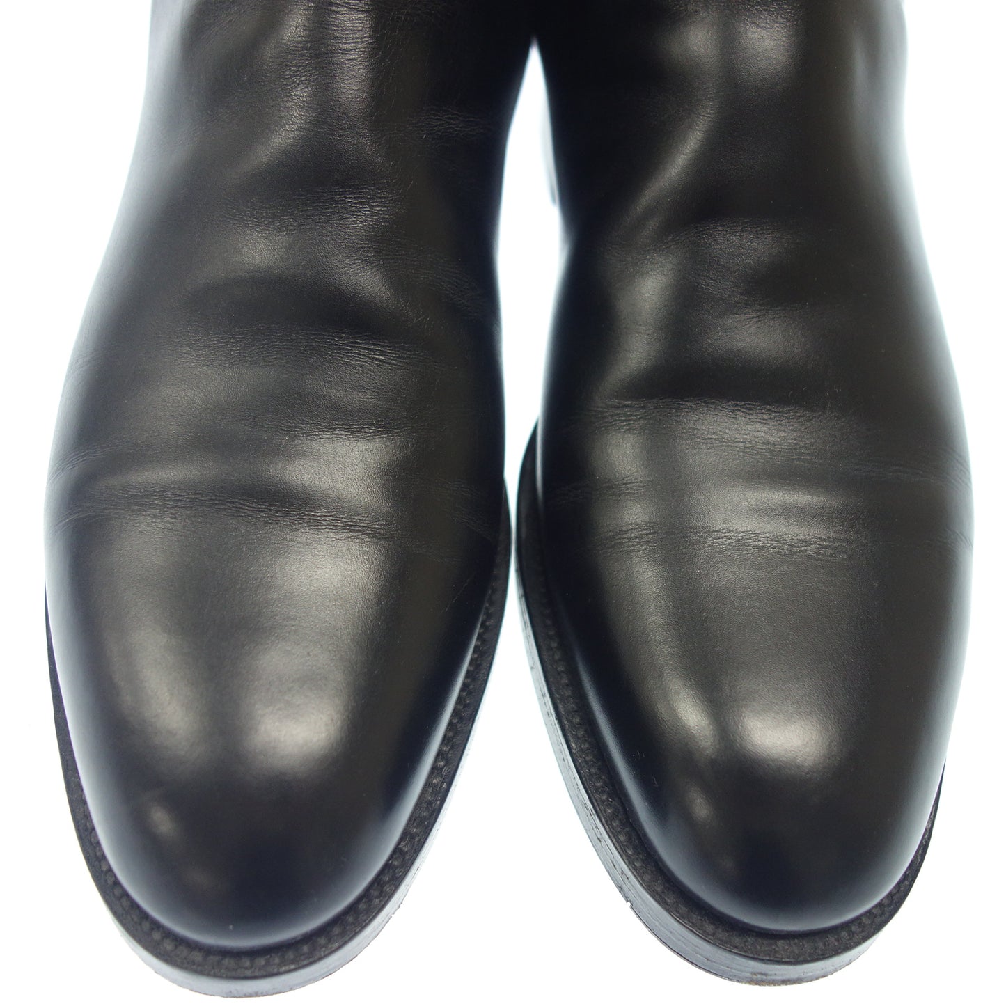 【SHNIDER BOOT】シュナイダーブーツ ジョッパーブーツ カーフ ブラック サイズ UK8 ラスト