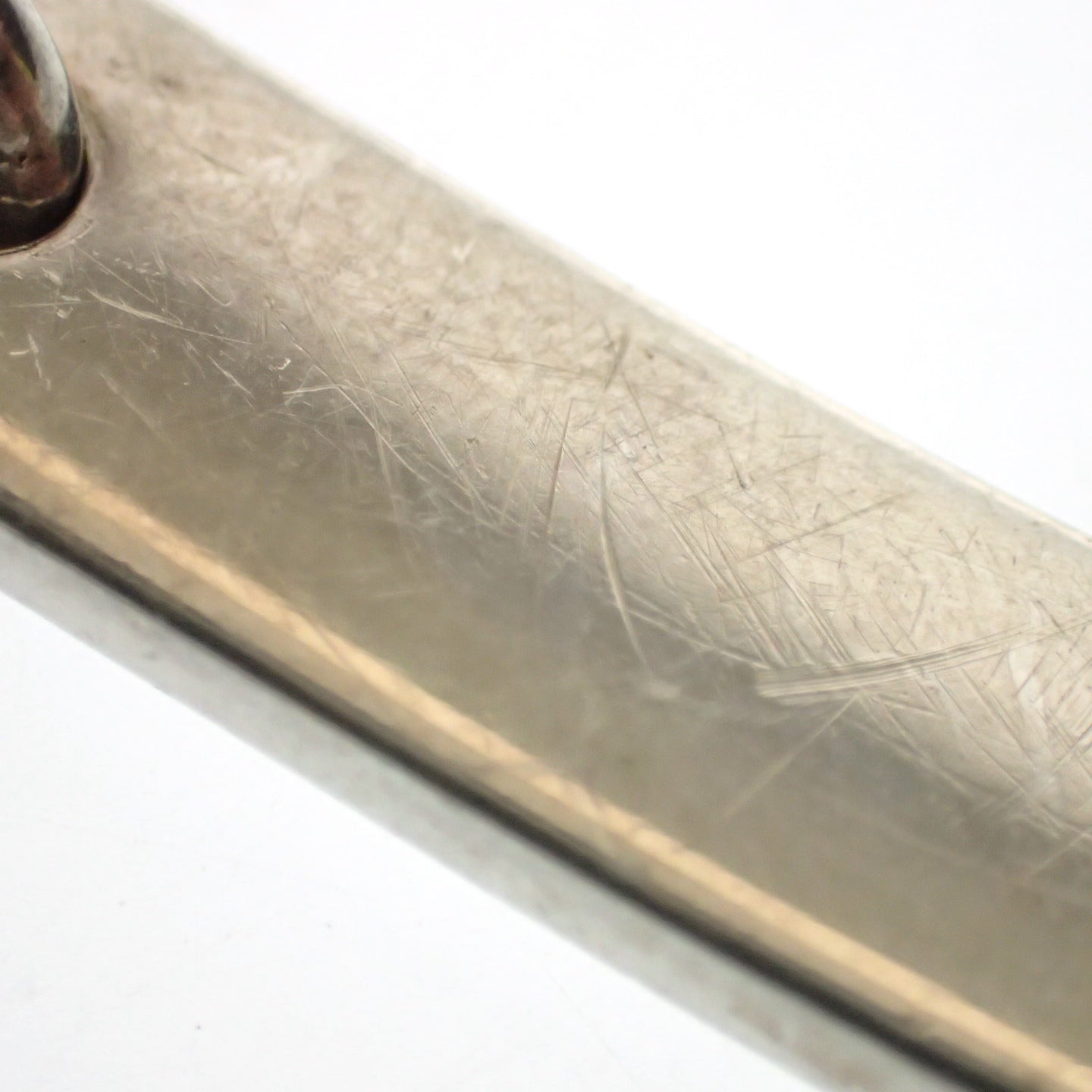 【GUCCI】グッチ シルバーブレスレット チェーン プレート SV925