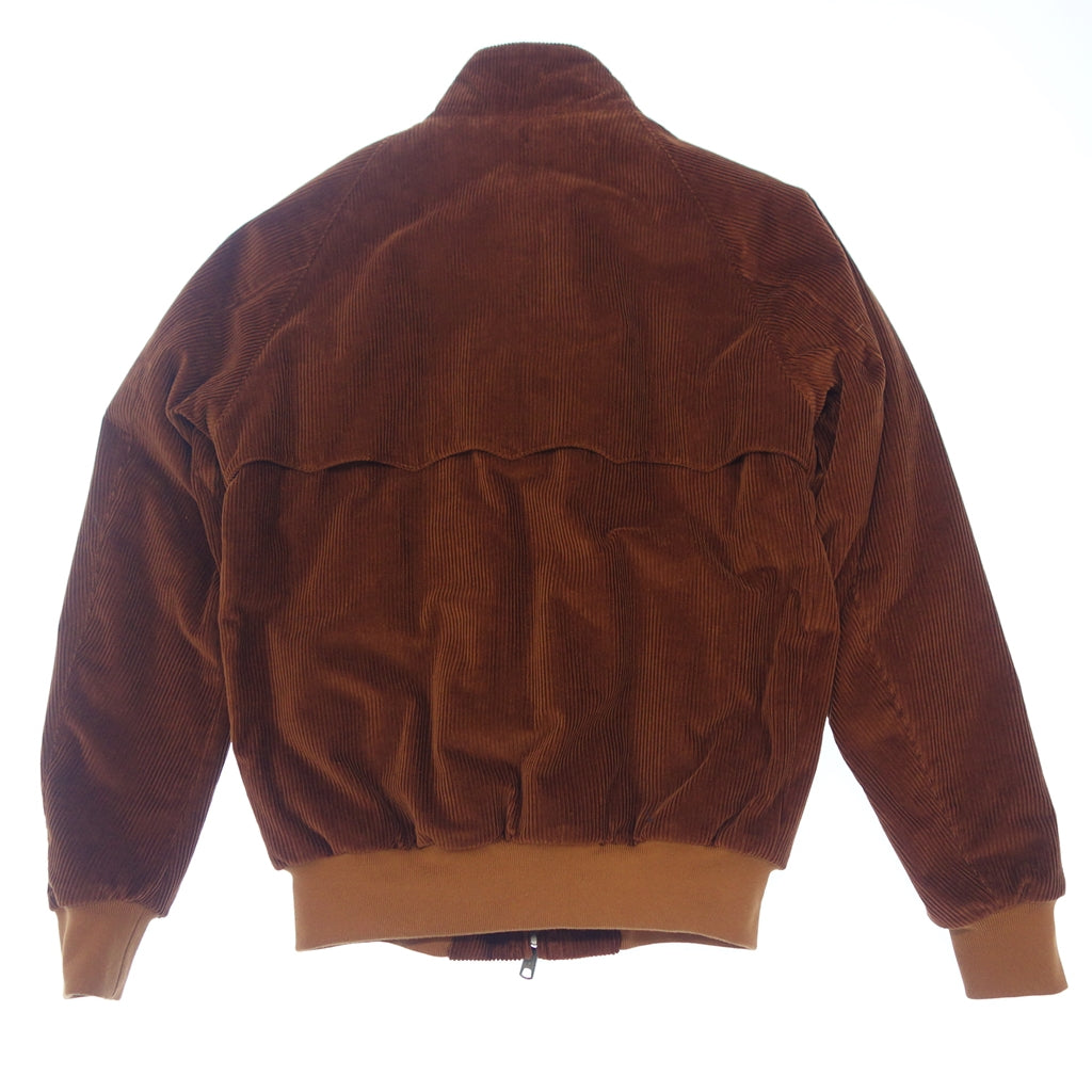 【BARACUTA】バラクータ ハリントンジャケット G9 オーセンティックフィット コーデュロイ ライトブラウン サイズ 38