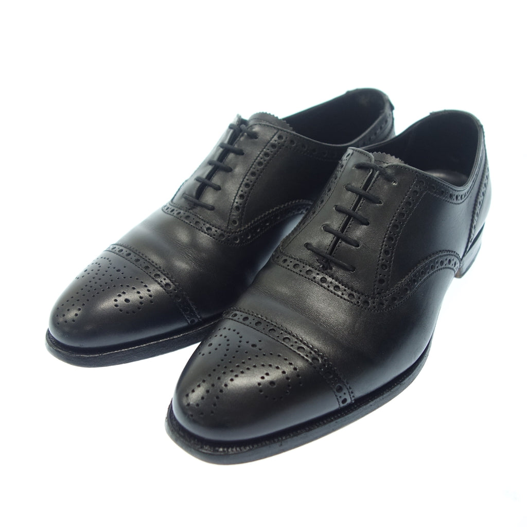 【Crockett&Jones】クロケット&ジョーンズ COVENTRY セミブローグ ブラック サイズ.UK6.5E