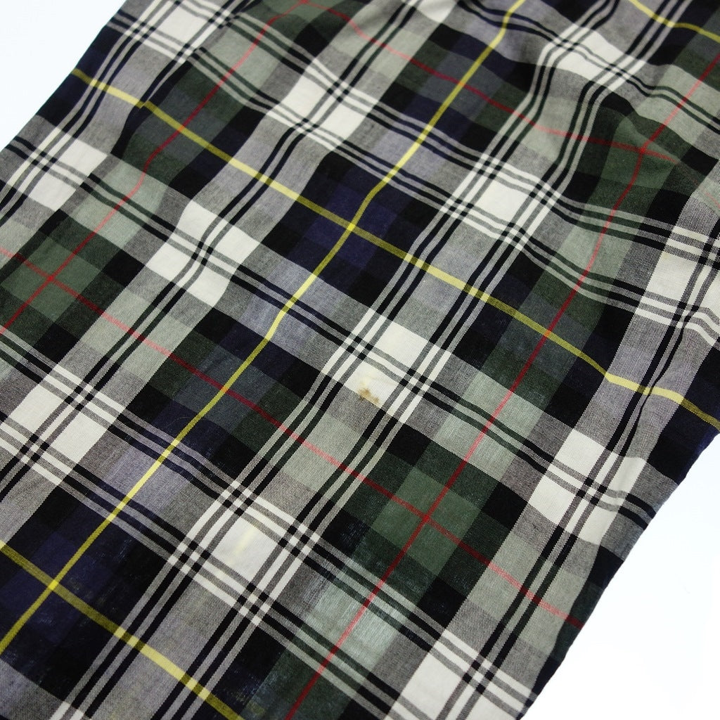 【POLO RALPHLAUREN】ポロラルフローレン CLASSIC FIT タータンチェックボタンダウンシャツ コットン100% ネイビー サイズ L
