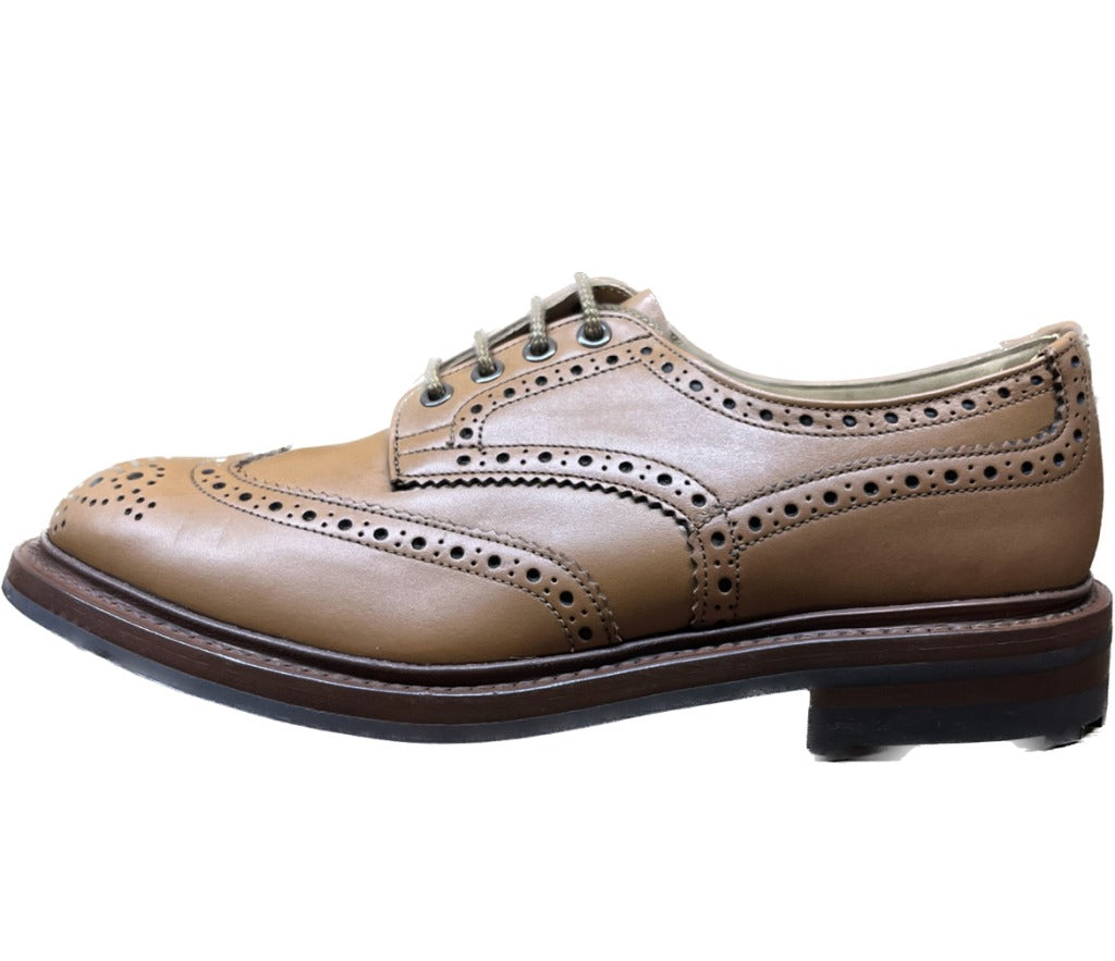 【Tricker’s】トリッカーズ M5633 BOURTON ウイングチップ カーフ マロン サイズ UK9 ラスト