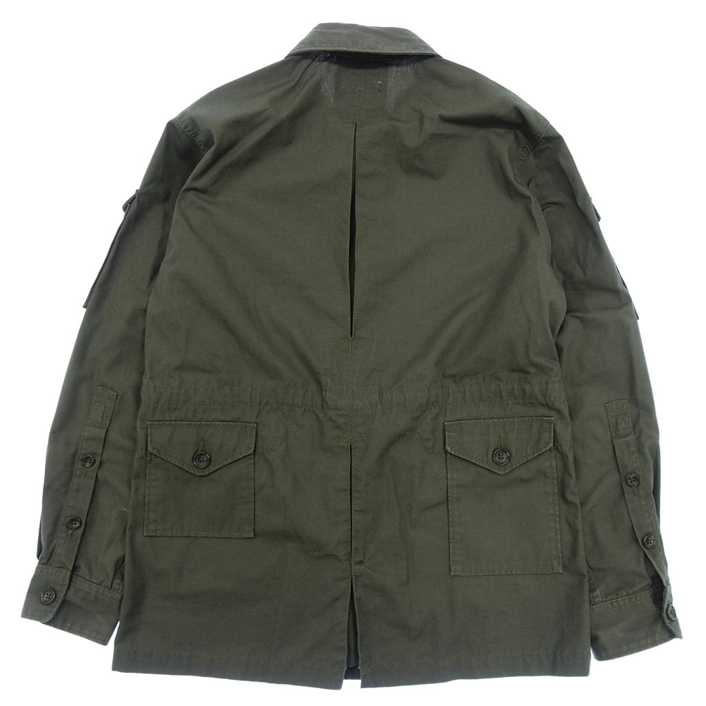 【ENGINEERED GARMENTS 】エンジニアドガーメンツ 15SS サファリジャケット explorer jacket RIPSTOP オリーブ サイズS