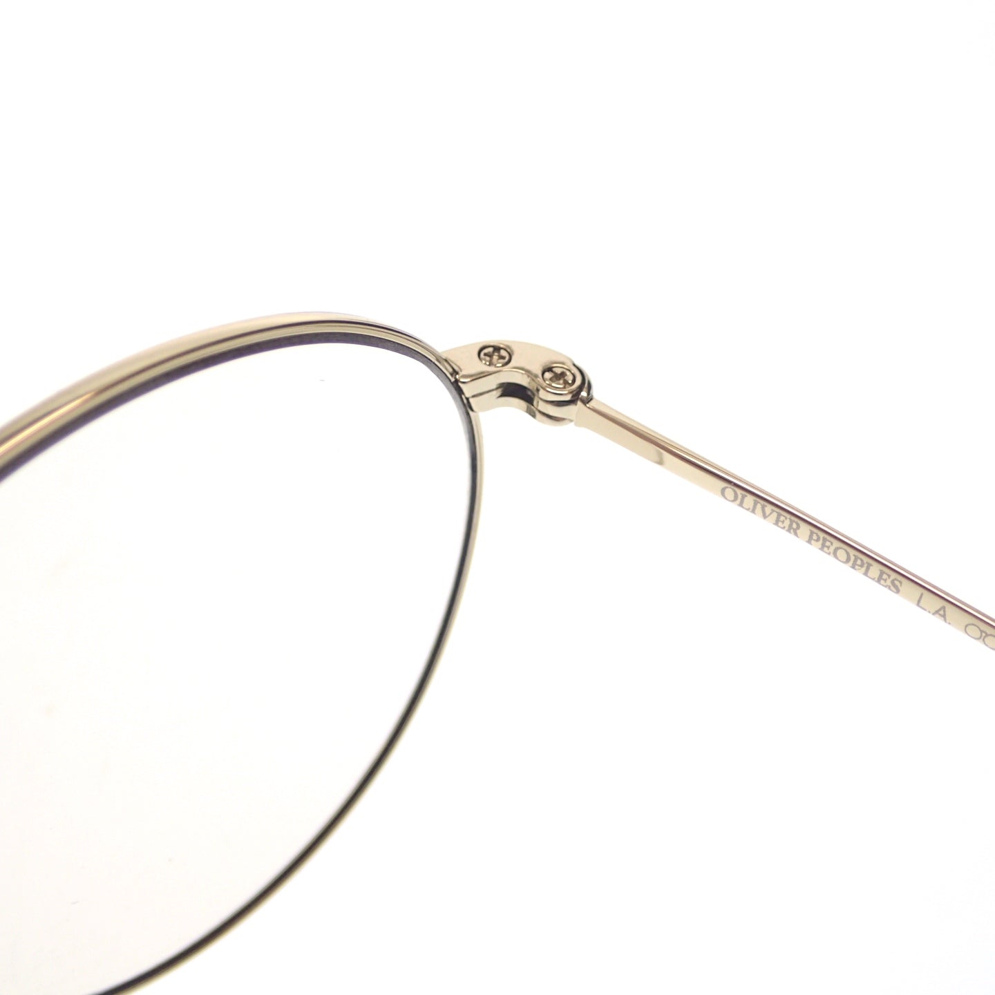 【OLIVER PEOPLES】オリバーピープルズ OV1186 Coleridge ゴールド 47□22