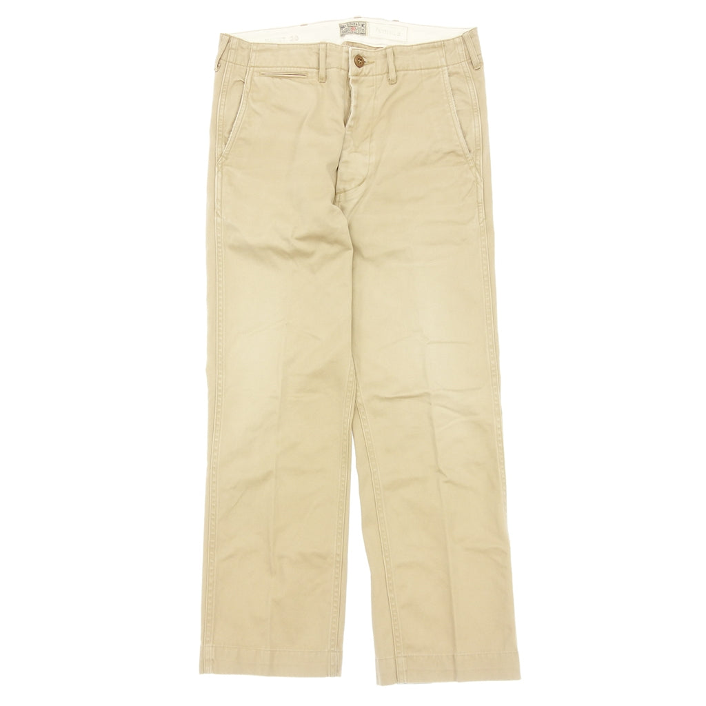 【BUZZ RICKSON'S×fennica】バズリクソンズ フェニカ別注 USARMYチノ fennica Khaki シンチバック ベージュ サイズ28
