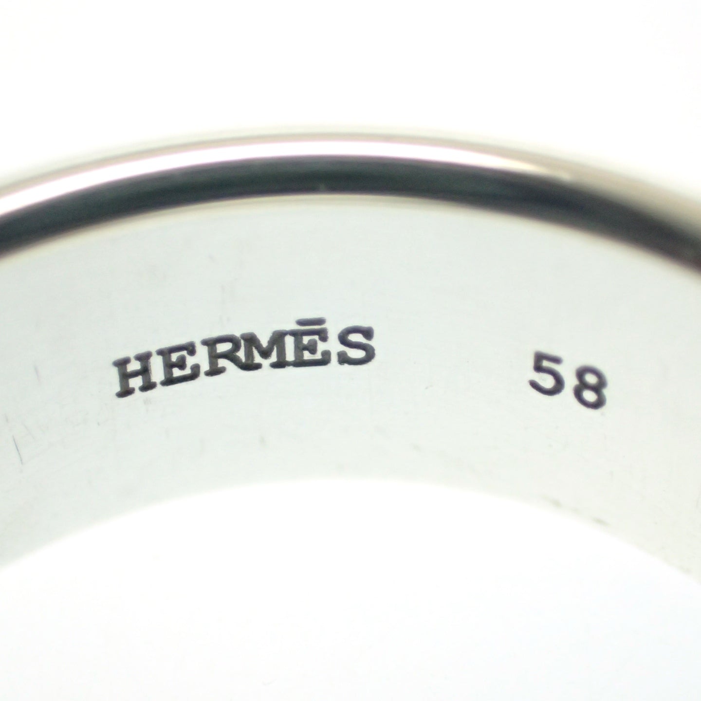 【HERMES】エルメス エクリプス リュバン リング SV925 シルバー サイズ 58(約17号)