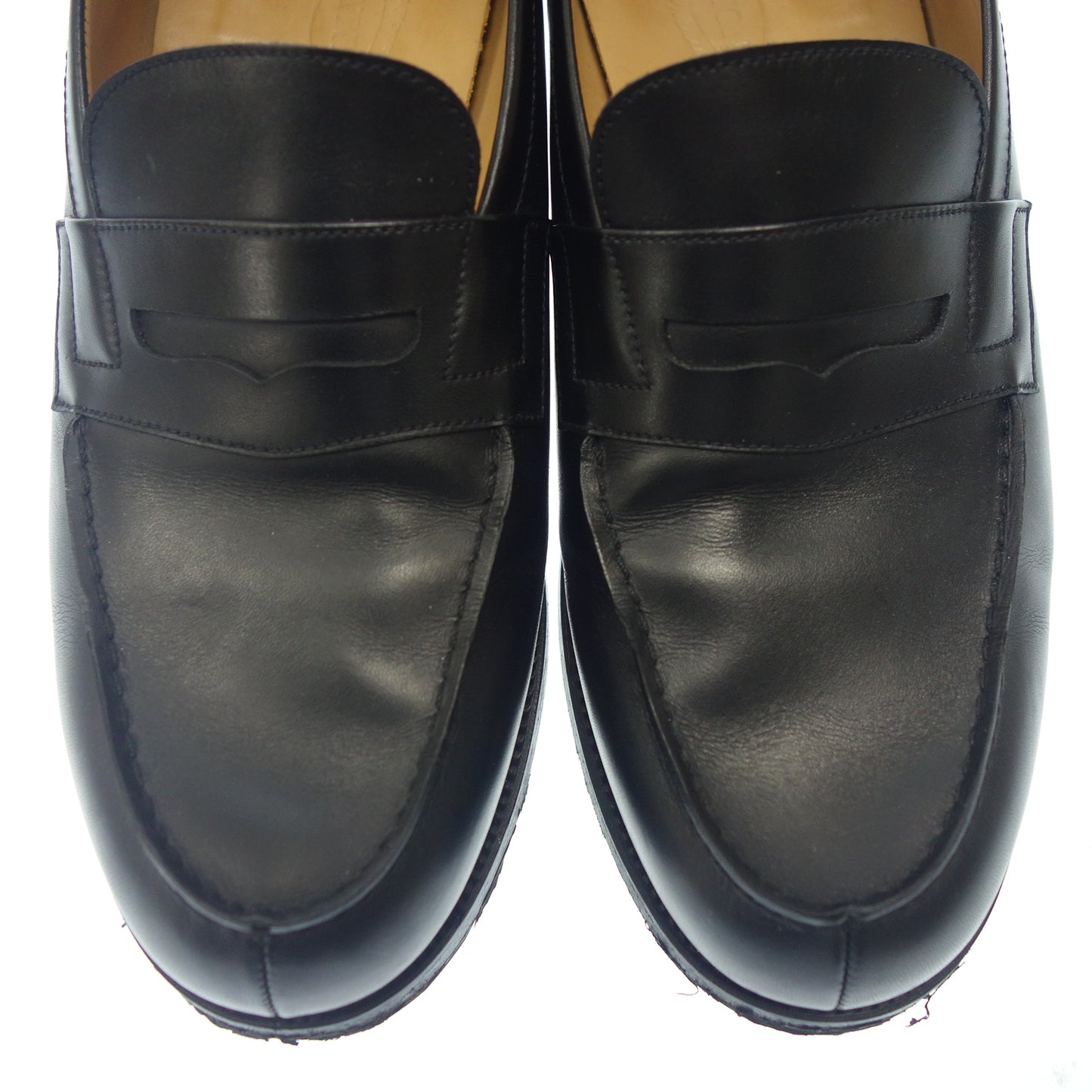 【J.M.WESTON】ジェイエムウエストン 180 シグネチャーローファー カーフ ブラック サイズ 8.5E ラスト