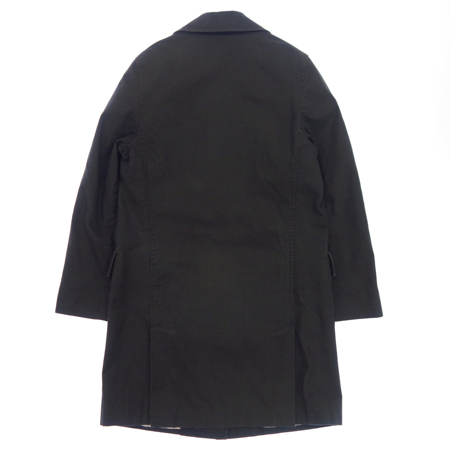 【Maison Martin Margiela】メゾンマルタンマルジェラ コットンオーバーコート ここのえタグ ブラック レディース サイズ 38 Day coat