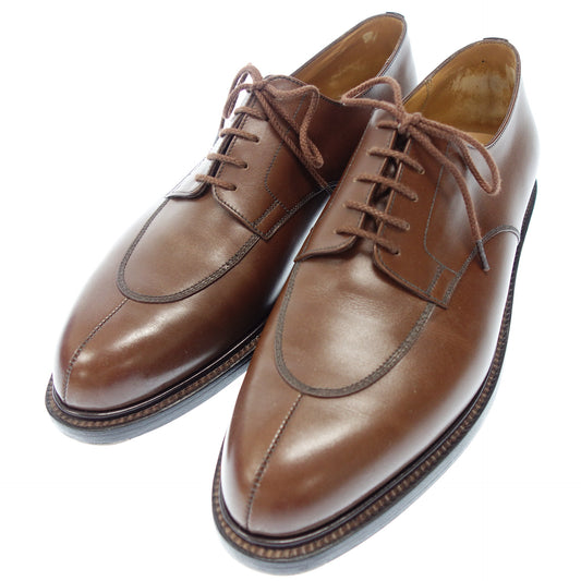 【J.M.WESTON】ジェイエムウエストン 598 ハーフハント ロジェ Uチップ カーフ ブラウン サイズ 7.5D