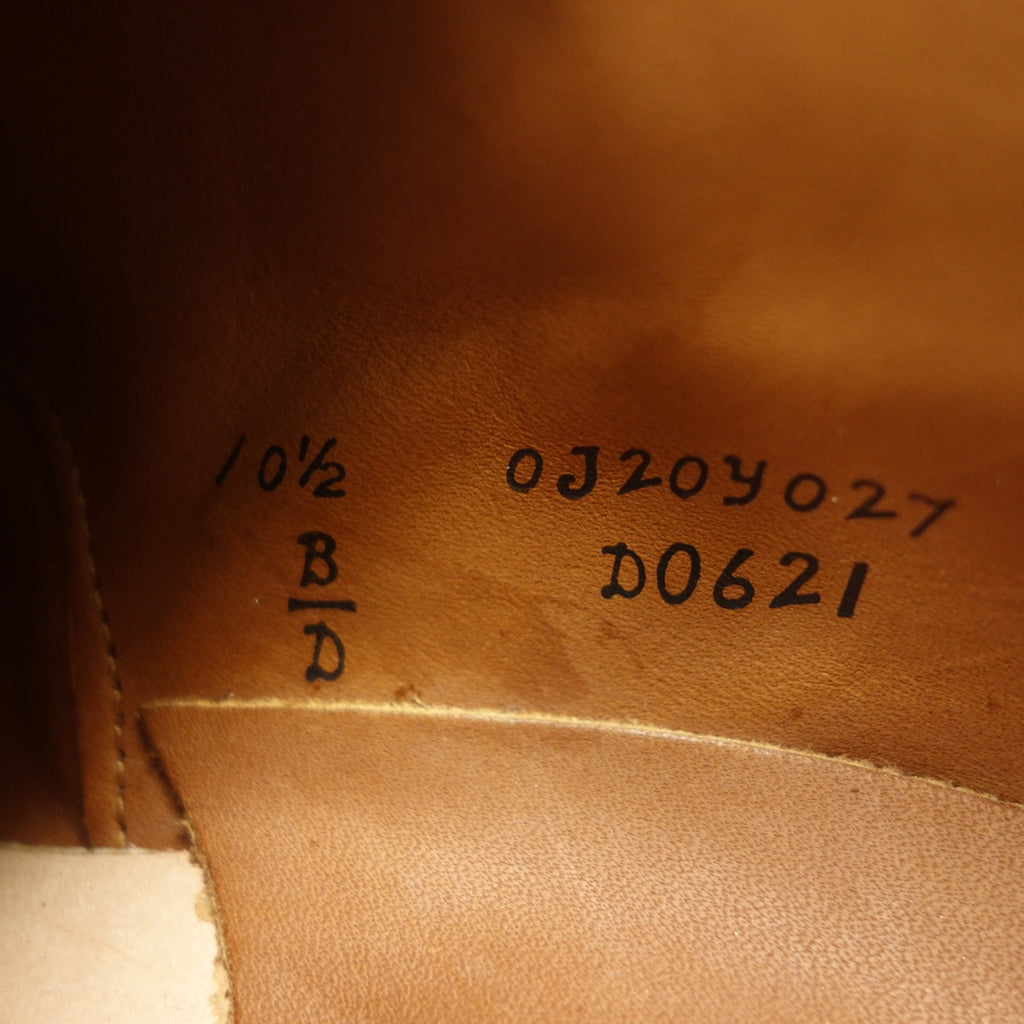 【ALDEN】オールデン MOULDED SHOE別注 D0621 Vチップ コードバン シガー サイズ US10.5D モディファイドラストラスト