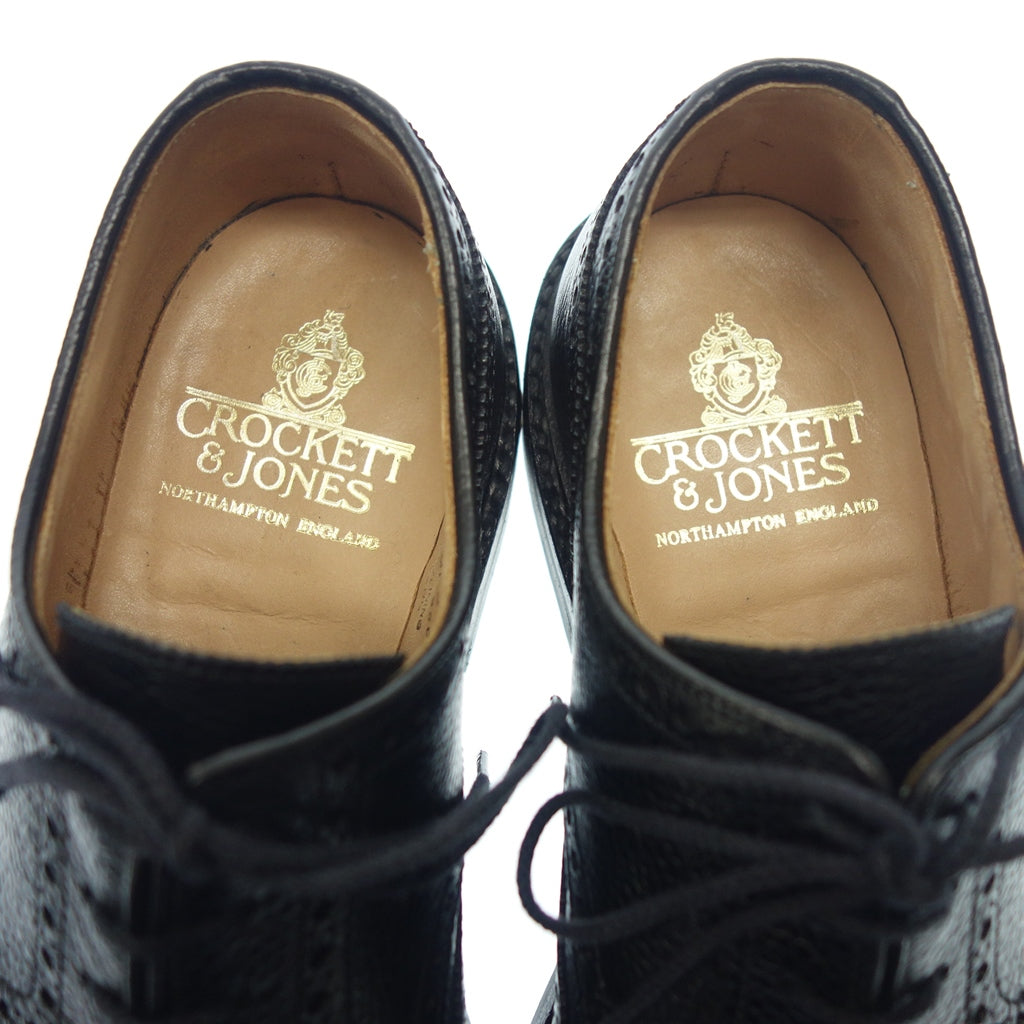 【CROCKETT&JONES】クロケットアンドジョーンズ PEMBROKE2 グレインレザー ウイングチップ UK7E 375
