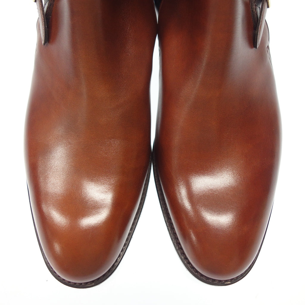 【JOHN LOBB】ジョンロブ JODHPUR ジョッパーブーツ カーフ ブラウン UK8E 8695B