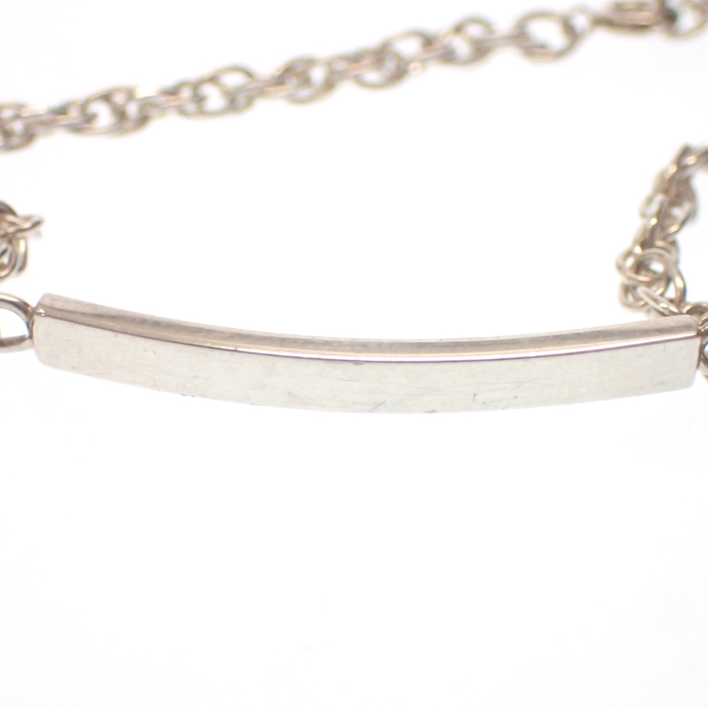 【Tiffany&Co.】ティファニー ID チェーン ブレスレット シルバー SV925