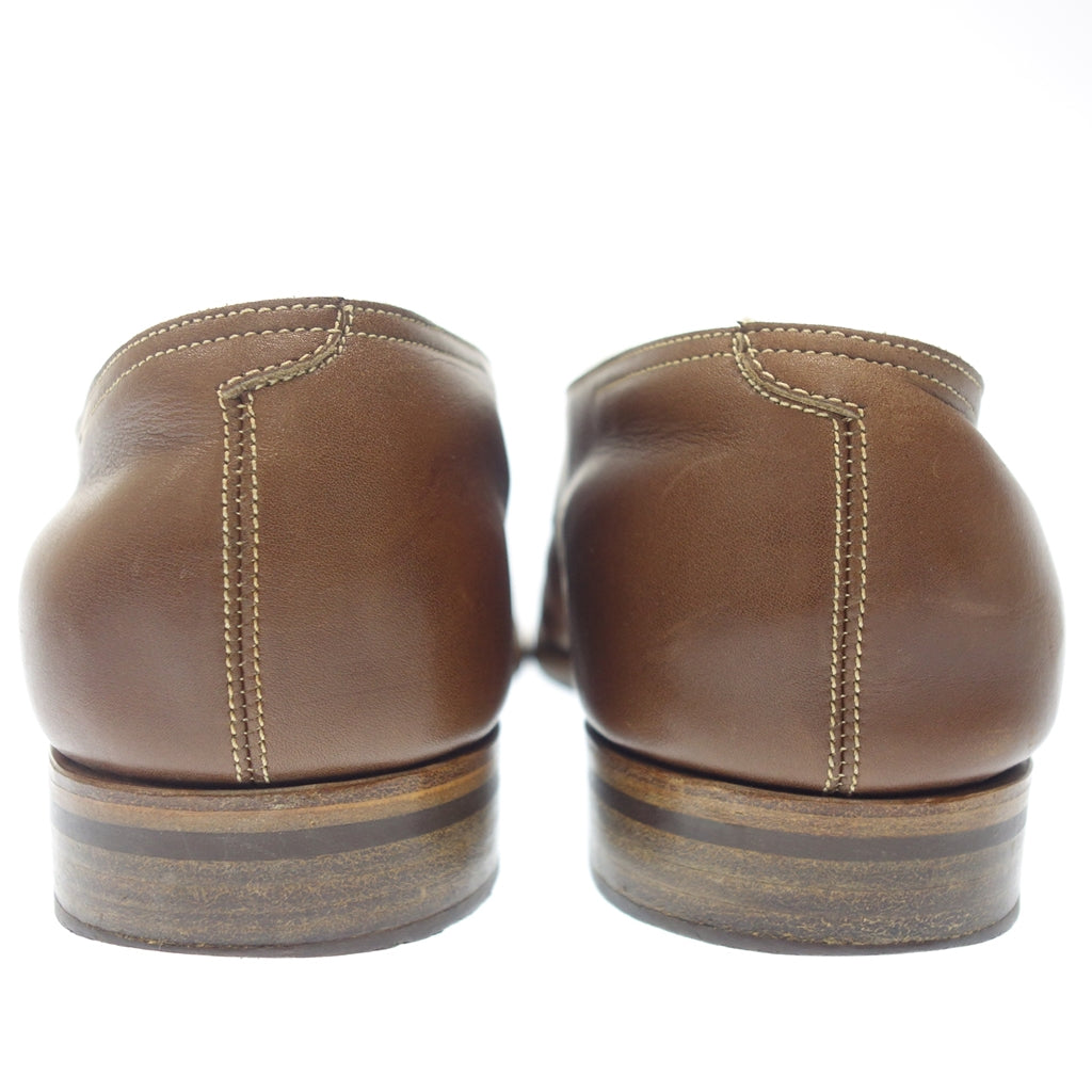 【JOHN LOBB】ジョンロブ EVERDON 外羽根 パンチング加工 レザーシューズ カーフ ブラウン サイズ UK9E ラスト