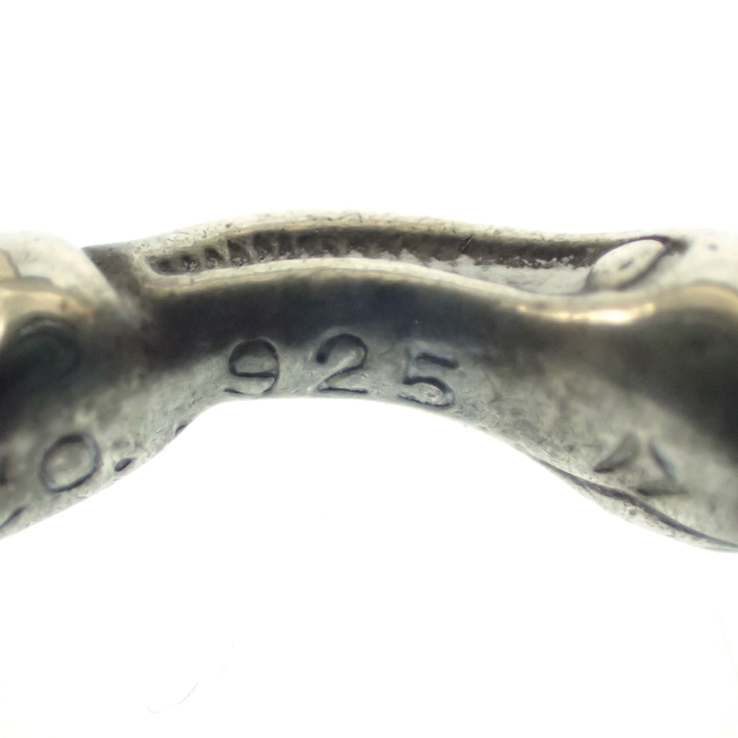 【Tiffany&Co.】ティファニー ボーンカフ リング シルバー SV925 サイズ 約9号