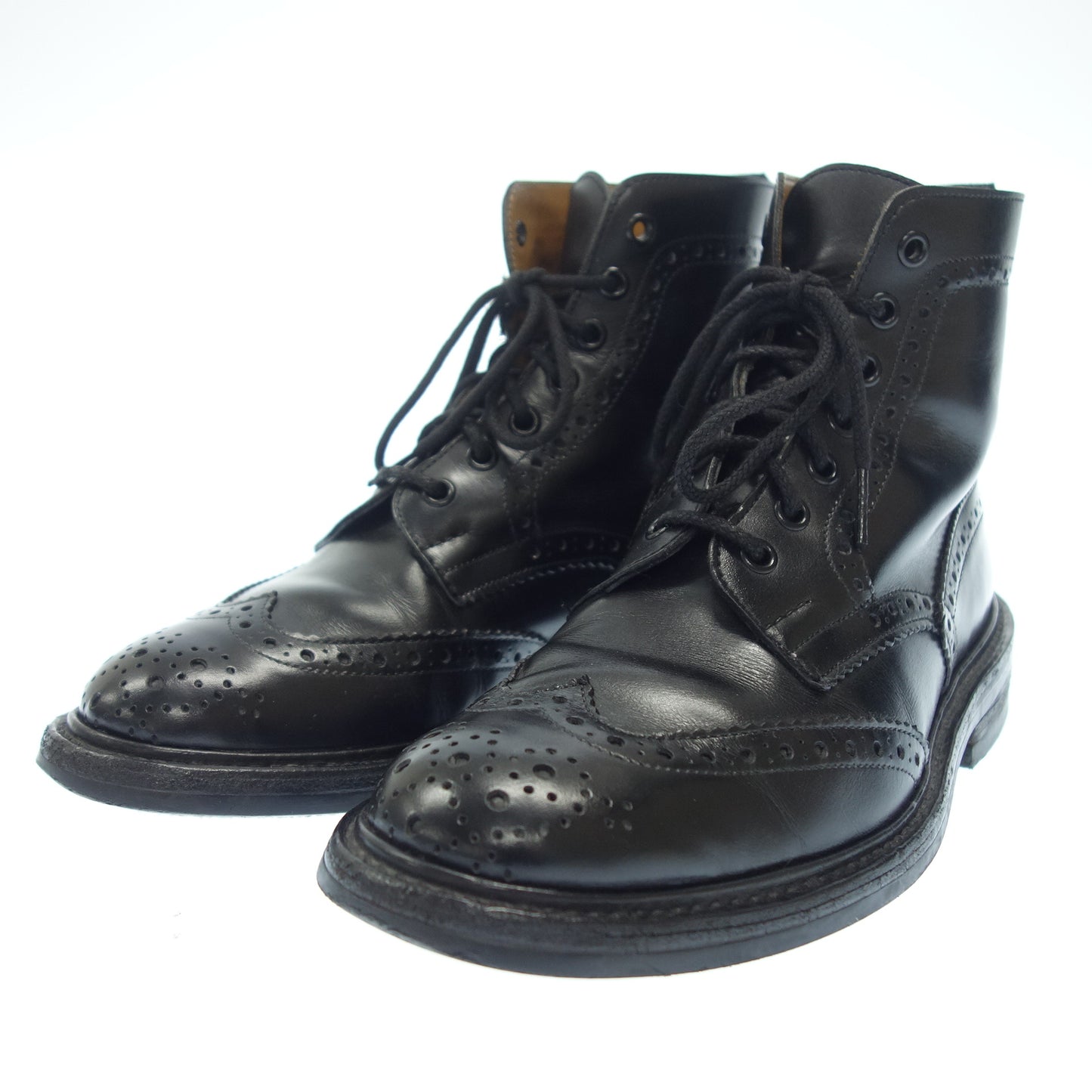 【Tricker's】トリッカーズ M2508 カントリーブーツ カーフ ブラック サイズ UK6.5 ラスト