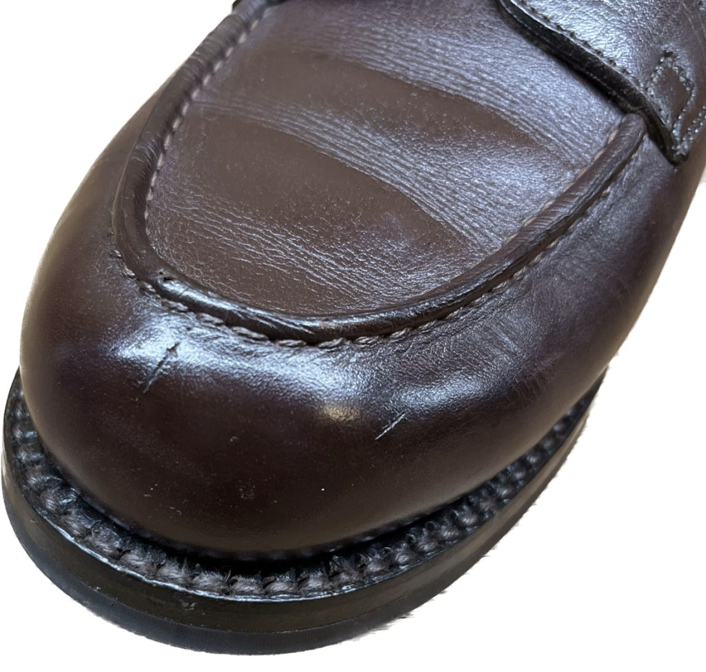 【J.M.WESTON】ジェイエムウエストン 641 ゴルフ Uチップ カーフ ブラウン サイズ 6.5D