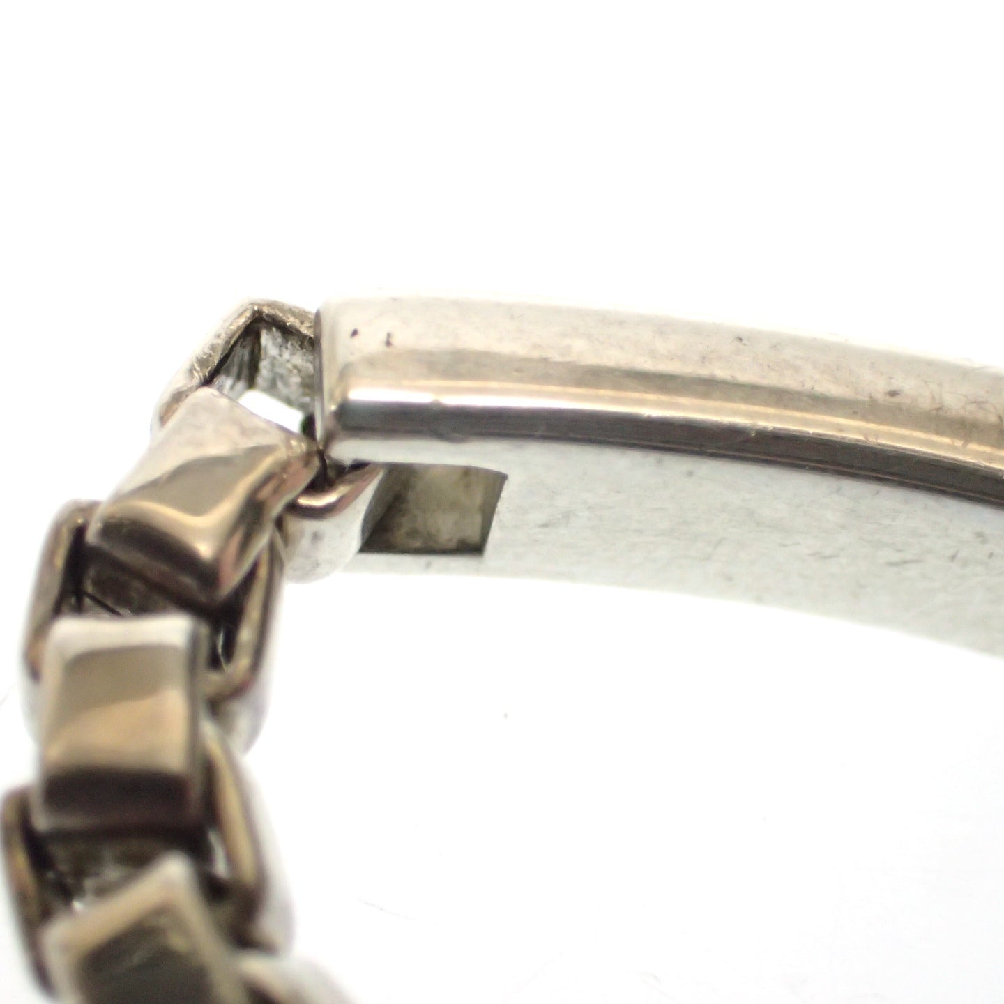 【Tiffany&Co.】ティファニー シルバーブレスレット ベネチアン リンクID SV925