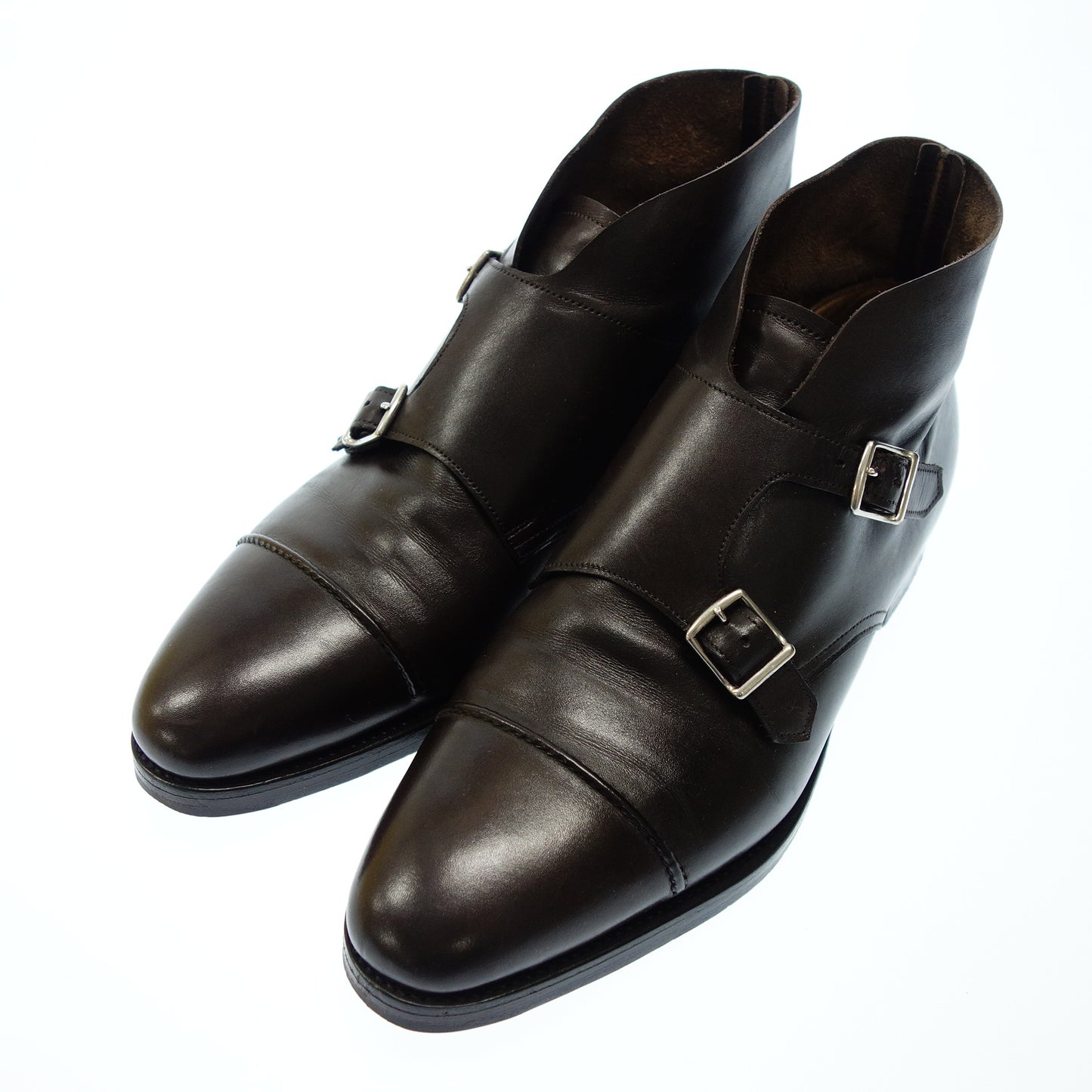 【JOHN LOBB】ジョンロブ WILLIAM Ⅱ BOOT カーフ ダブルモンクブーツ UK7E