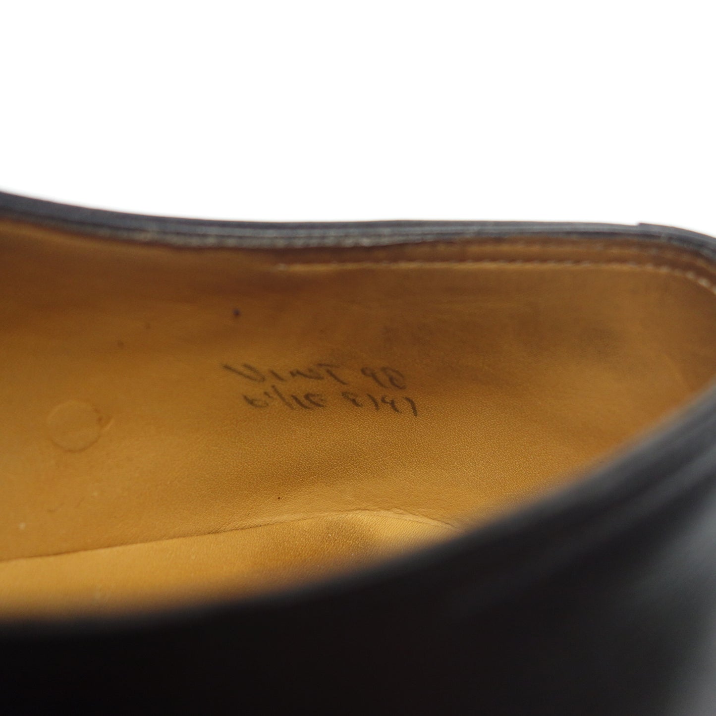 【JOHN LOBB】ジョンロブ 1998 イヤーモデル シングルモンク カーフ ブラック UK6.5E 8797ラスト