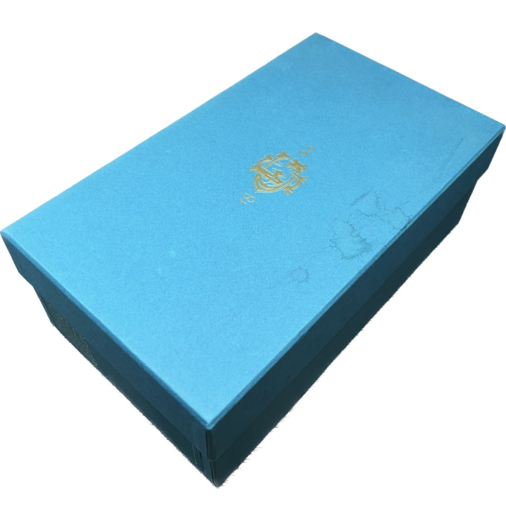 【EDWARD GREEN】エドワード グリーン CHURCHILL パンチドキャップトゥ カーフ ブラック サイズ UK7.5E 808ラスト