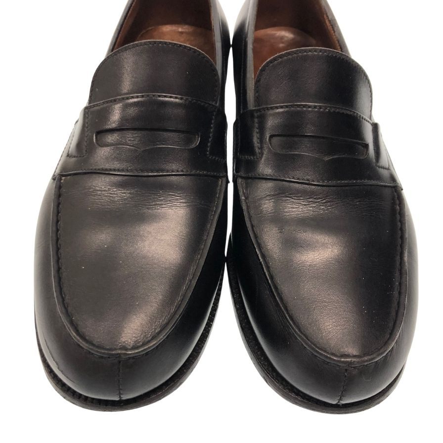 【J.M.WESTON】ジェイエムウエストン 180 レディース シグネチャーローファー カーフ ブラック 4.5D