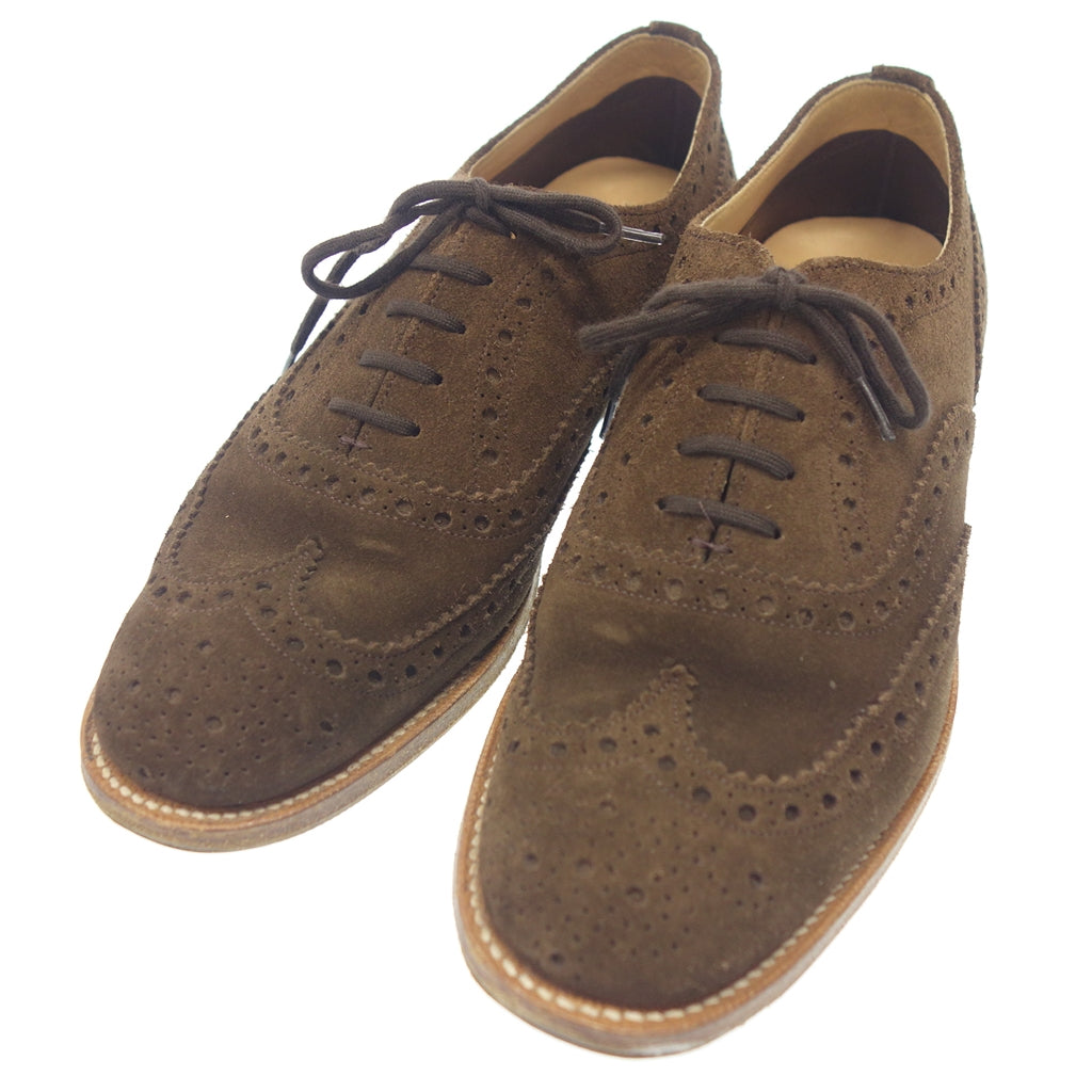 【Church's】チャーチ BURWOOD2 フルブローグ スエード ブラウン UK6G