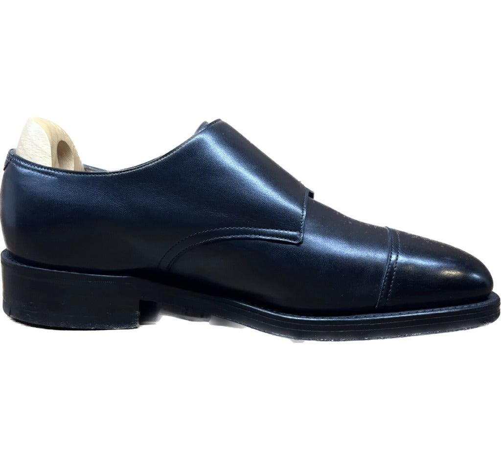 【JOHN LOBB】ジョンロブ ウィリアム ダブルモンク カーフ ブラック サイズ UK6EE 9795ラスト