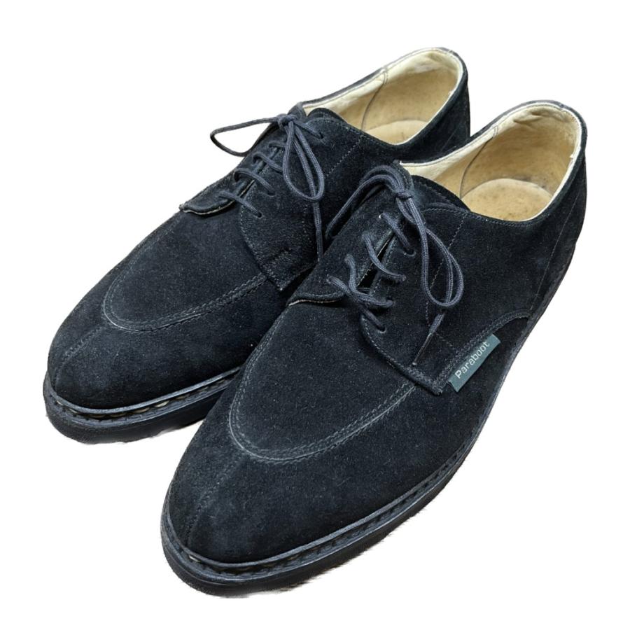 【Paraboot】パラブーツ ヴィンテージ アヴィニョン Uチップ スエード ブラック サイズ UK8 ラスト