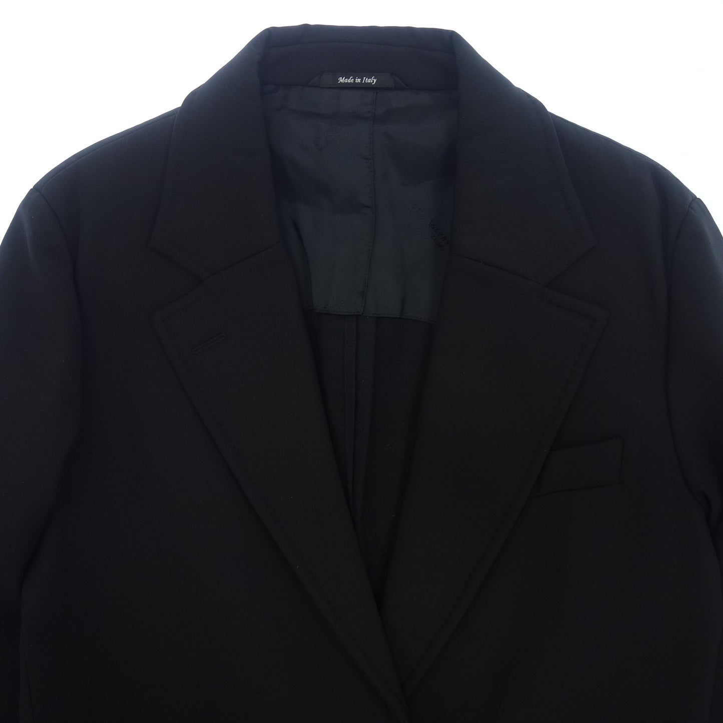 【Maison Margiela】メゾンマルジェラ チェスターコート ブラック ユニセックス サイズ S