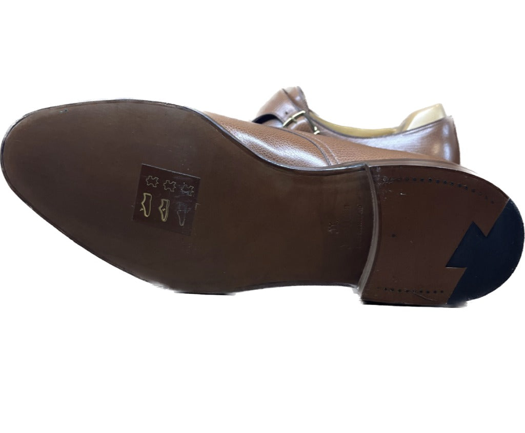 【JOHN LOBB】ジョンロブ ウィリアム ダブルモンク シボレザー ブラウン サイズ UK9E 9795ラスト