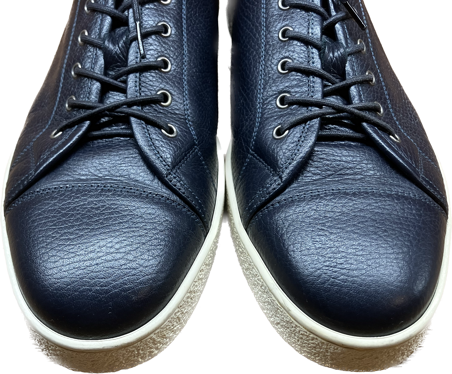 【JOHN LOBB】ジョンロブ LEVAH スニーカー シボレザー ネイビー サイズ UK9