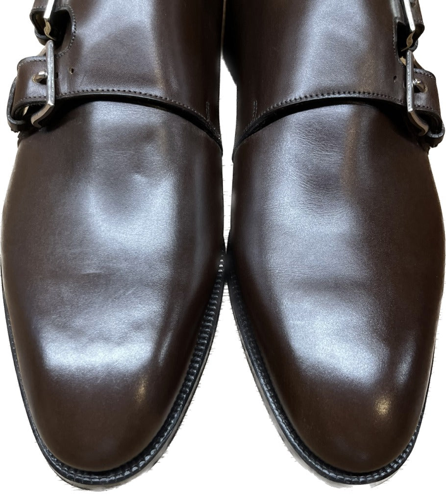 【JOHN LOBB】ジョンロブ NASEBY ダブルモンクストラップ カーフ ブラック サイズ UK6.5D 7000ラスト