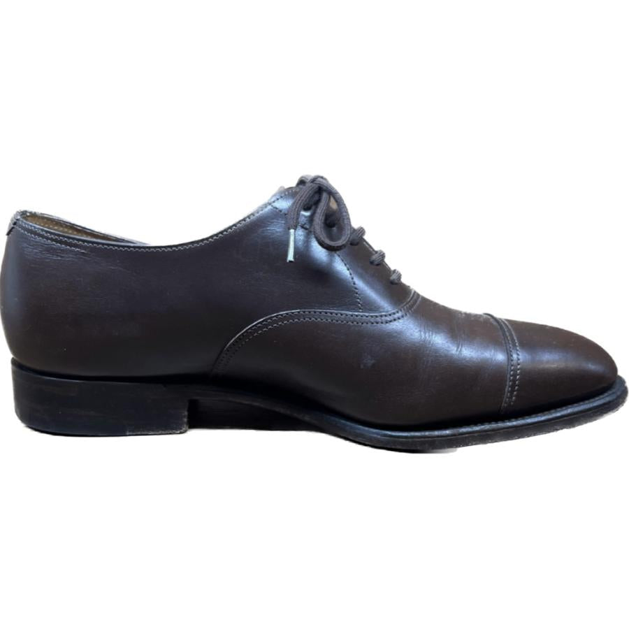 【JOHN LOBB】ジョンロブ CITY ストレートチップ カーフ ブラウン サイズ UK5.5EE 8695ラスト